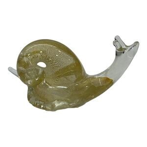 Murano Art Glass SNAIL La Fenice Label Vetreria Limited Edition Beautiful!!